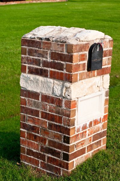 Brick Mailbox Installation in Virginia Beach